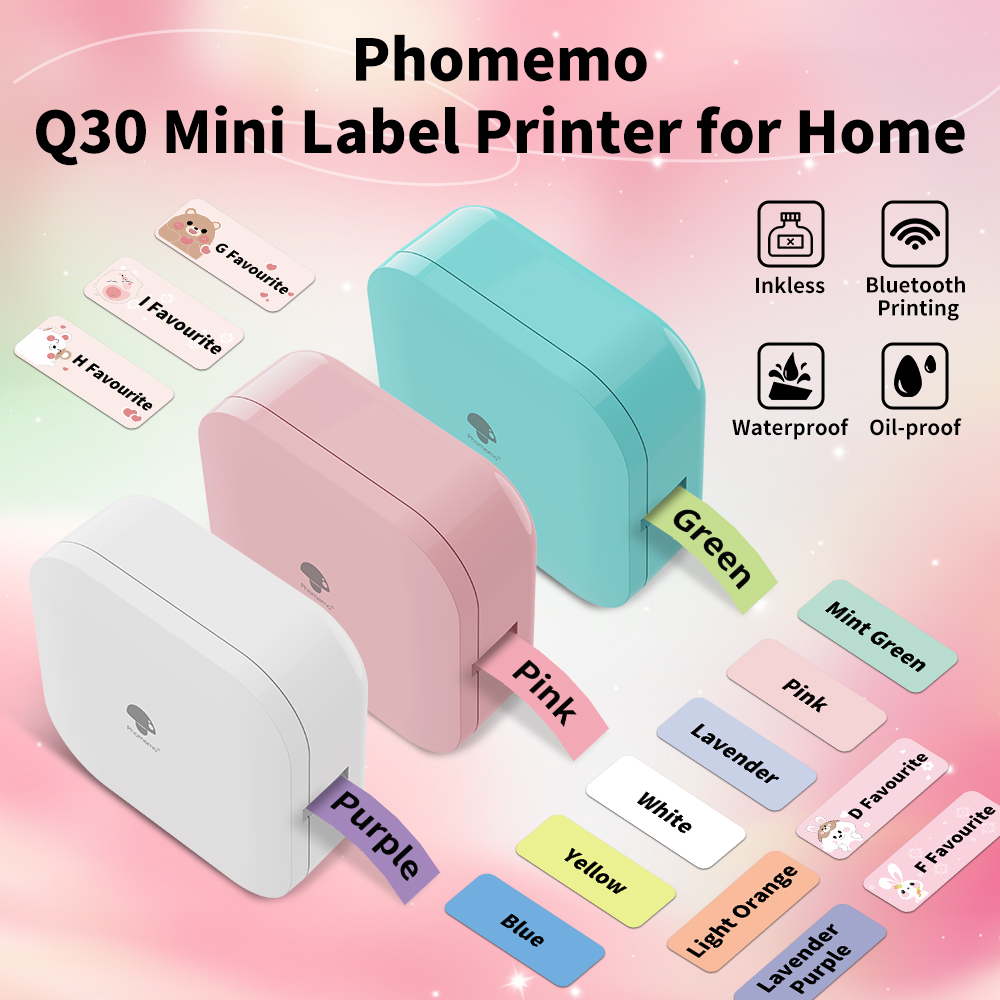 Commercial Printing Labels - Phomemo Q30 Stampante termica per etichette