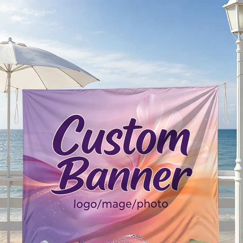 Commercial Printing In Photoshop - Bandiere personalizzate adatte per cerimonie di