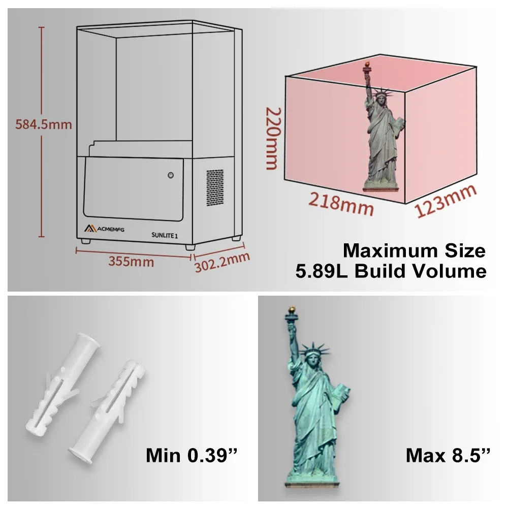 2025 Figura d'azione stampante - Commercial Resin Printing recensione e prezzo